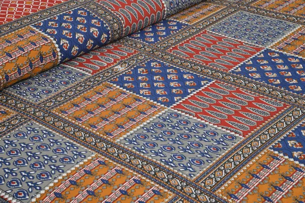 Brown_Cotton_Royal_Avatar_Heritage_Patch_Double_Bedsheet_With_Pillow_Cover_100_X_108_Cm